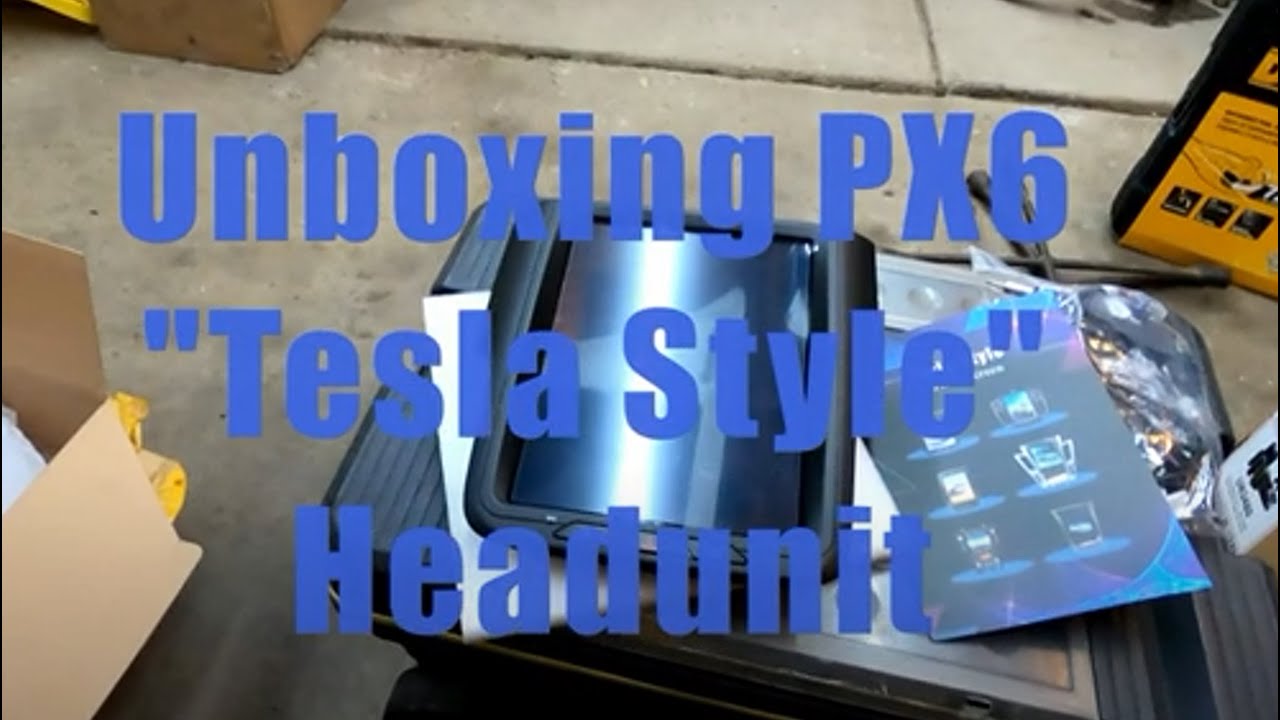 Unboxing Tesla Style PX6 Radio Headunit for 4th Gen RAM 2016